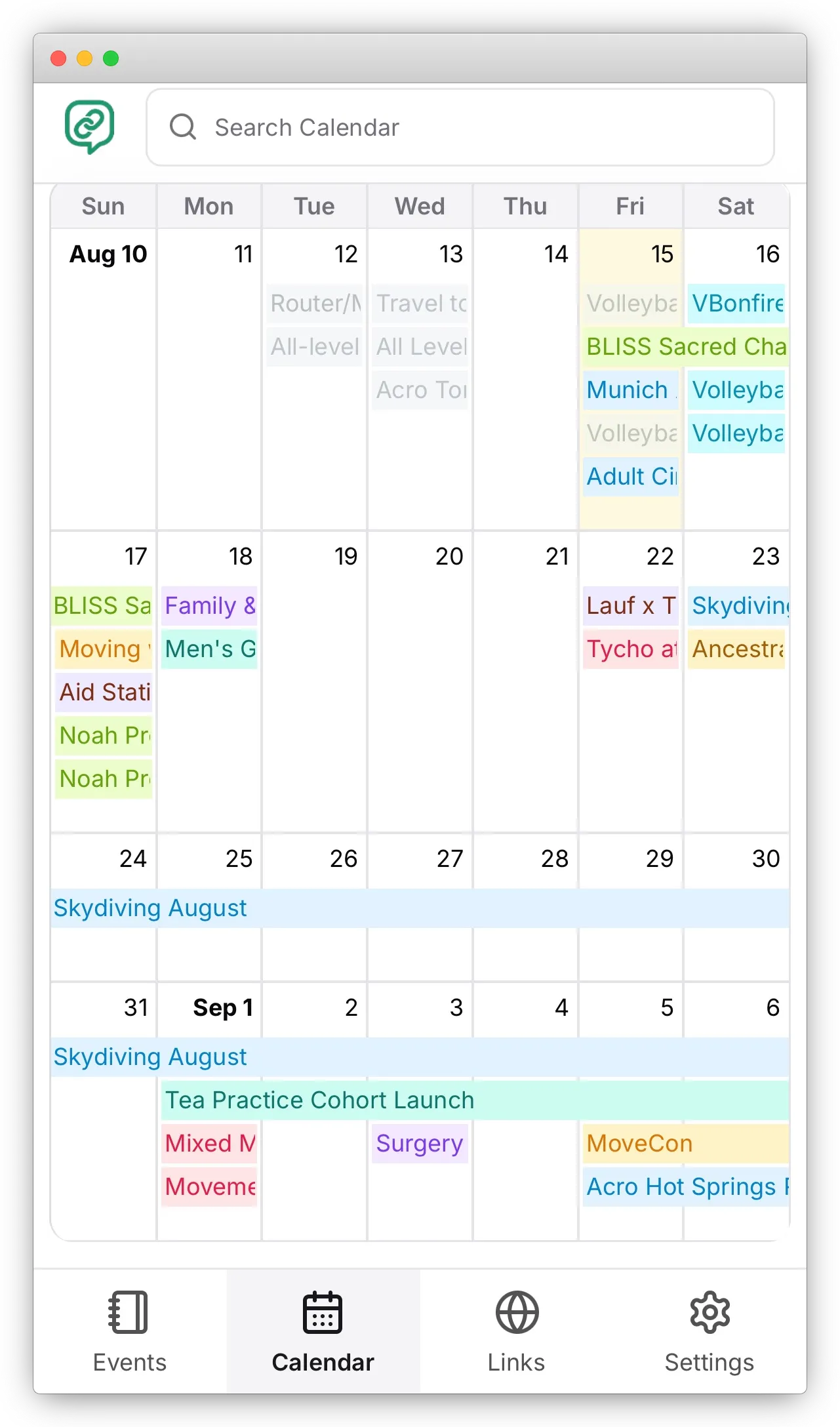 Calendar